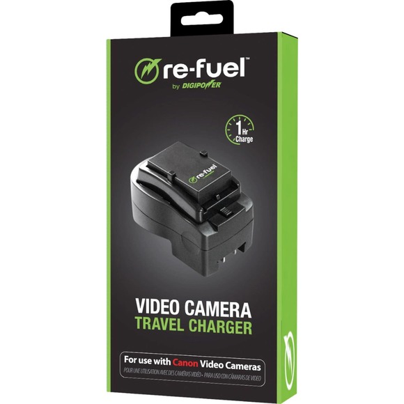 Digipower - RF-DSLR-500C DSLR Travel Charger for Canon Replacement Batteries - Picture 3 of 7